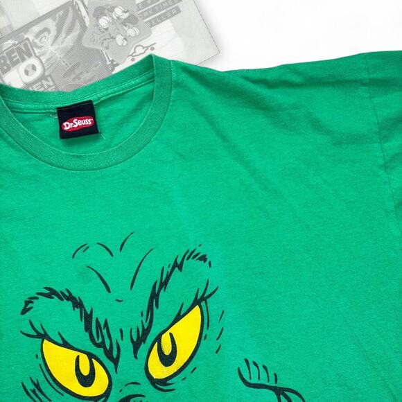 Y2k green drseuss grinch big - Picture 2 of 6